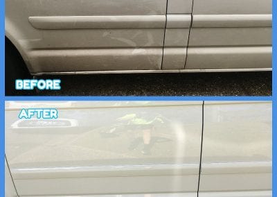 Side Of Car After Detailing - Car