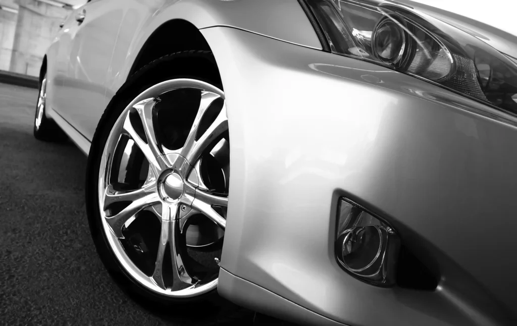 Car Detailing Front Bumper Washed