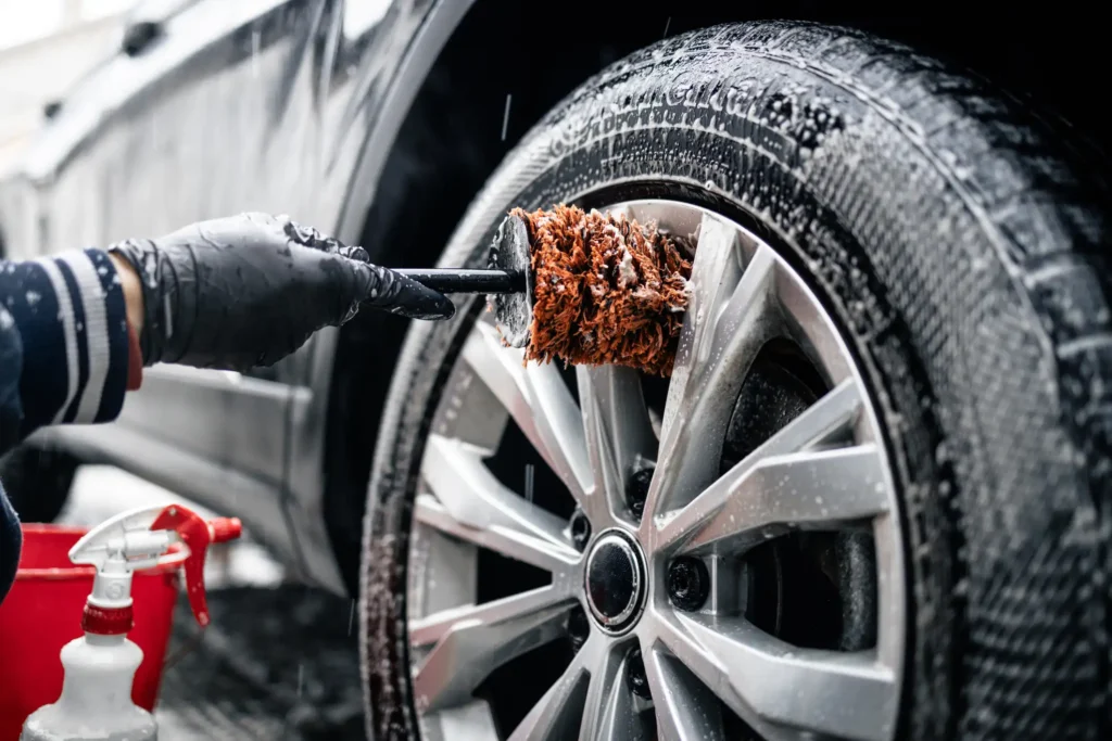 Car Detailing Wheel Rim